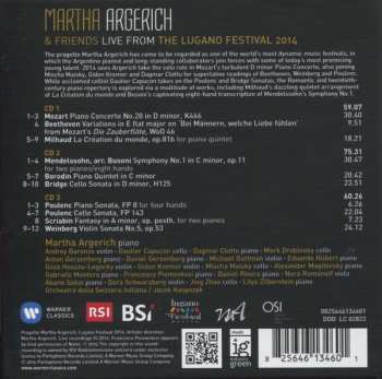 3CD/Set di cofanetti Martha Argerich And Friends: Live From Lugano 2014