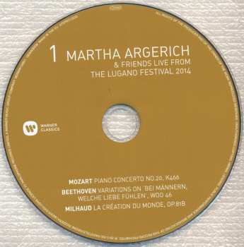 3CD/Set di cofanetti Martha Argerich And Friends: Live From Lugano 2014