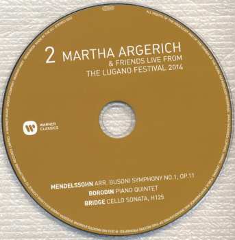 3CD/Set di cofanetti Martha Argerich And Friends: Live From Lugano 2014