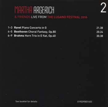 3CD/Set di cofanetti Martha Argerich And Friends: Live From Lugano 2016