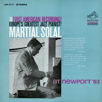 Album Martial Solal: At Newport '63