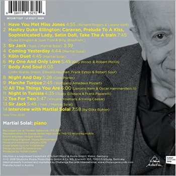 CD Martial Solal: My One And Only Love (Live At Theater Gütersloh) 