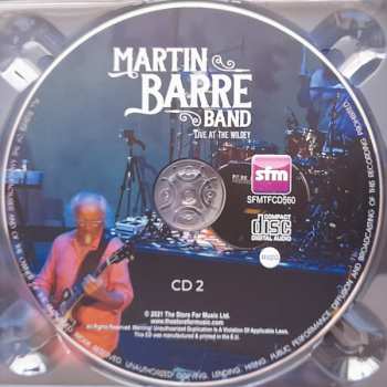 2CD Martin Barre Band: Live At The Wildey