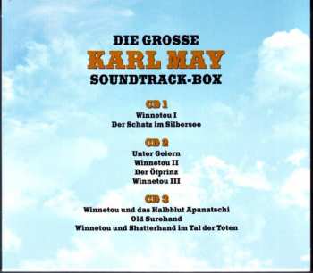 3CD/Set di cofanetti Martin Böttcher: Die Grosse Karl May Soundtrack-Box