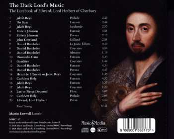 CD Martin Eastwell: The Dark Lord's Handbook: The Lutebook Of Edward, Lord Herbert Of Cherbury (1582-1648)