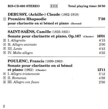 CD Martin Fröst: French Beauties And Swedish Beasts