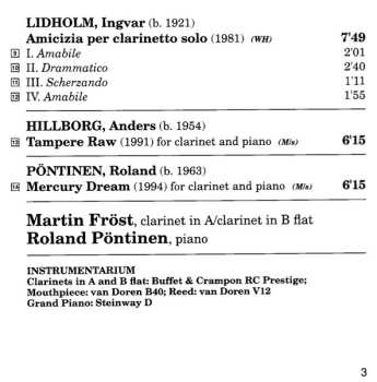 CD Martin Fröst: French Beauties And Swedish Beasts