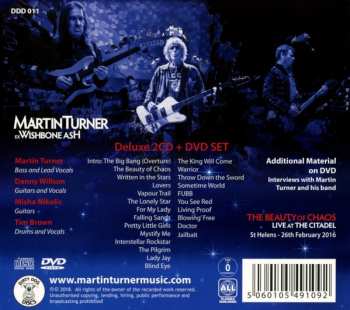 2CD/DVD Martin Turner: The Beauty Of Chaos: Live At The Citadel
