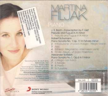 CD Martina Filjak: Piano