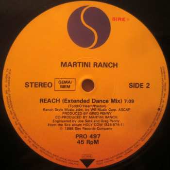 LP Martini Ranch: Reach LTD