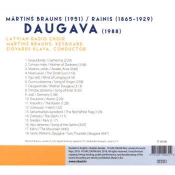 CD Latvian Radio Choir: Daugava