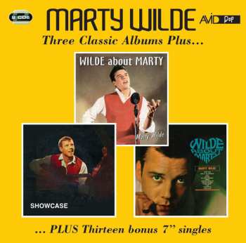 Album Marty Wilde: Three Classic Albums Plus...