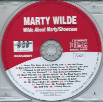 CD Marty Wilde: Wilde About Marty / Showcase