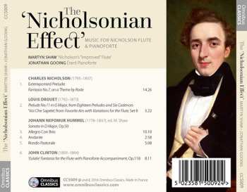 CD Martyn Shaw:  The Nicholsonian Effect