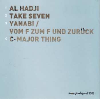 CD Marula: In All