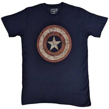 Merch Marvel Comics: Maglietta Captain America Embroidered Shield