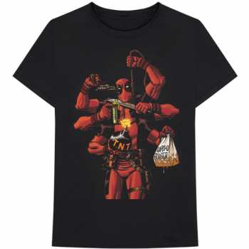 Merch Marvel Comics: Maglietta Deadpool Arms 