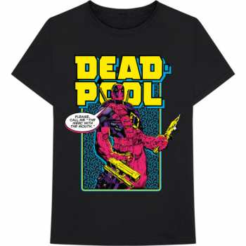 Merch Marvel Comics: Maglietta Deadpool Comic Merc 