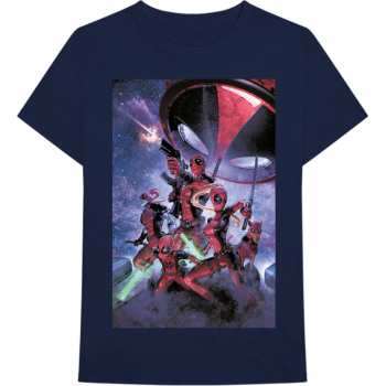 Merch Marvel Comics: Maglietta Deadpool Family 