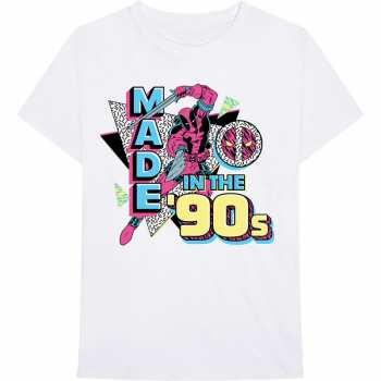Merce Marvel Comics: Tričko Deadpool Made In The 90s  M