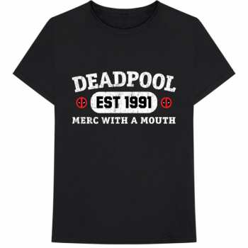 Merch Marvel Comics: Maglietta Deadpool Merc With A Mouth 