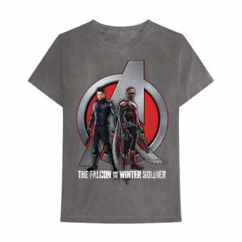 Merch Marvel Comics: Maglietta Falcon & Winter Soldier A Logo Marvel Comics 