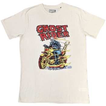 Merce Marvel Comics: Marvel Comics Unisex T-shirt: Ghost Rider Bike (small) Neutral
