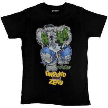 Merce Marvel Comics: Marvel Comics Unisex T-shirt: Hulk Ground Zero (small) S