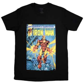 Merch Marvel Comics: Maglietta Invincible Iron Man Comic Cover