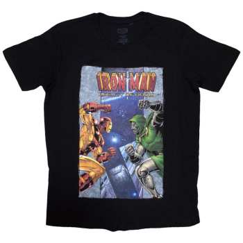 Merch Marvel Comics: Maglietta Iron Man Vs Dr Doom
