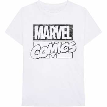 Merce Marvel Comics: Tričko Logo Marvel Comics  S