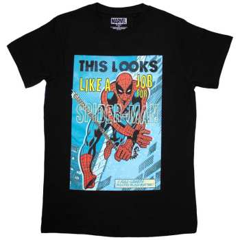 Merch Marvel Comics: Maglietta Looks Like A Job For Spiderman