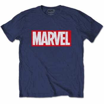 Merch Marvel Comics: Maglietta Marvel Box Logo Marvel Comics 