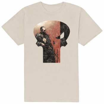Merch Marvel Comics: Maglietta Skull Outline Character 