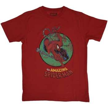 Merch Marvel Comics: Maglietta Spiderman Shooting Webs