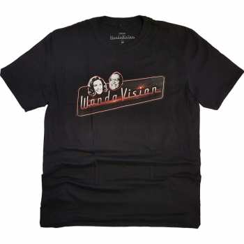 Merch Marvel Comics: Maglietta Wandavision Red Logo Marvel Comics 