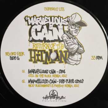 4LP/Set di cofanetti Marvellous Cain: Return Of The Hitman