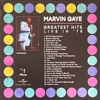CD Marvin Gaye: Greatest Hits Live In '76