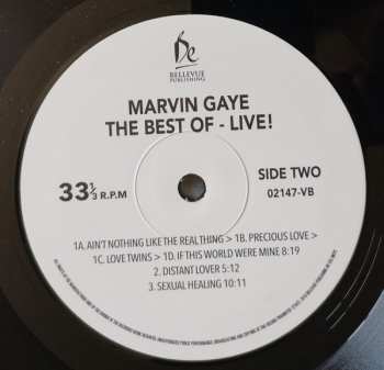 LP Marvin Gaye: The Best Of - Live!