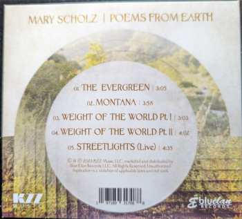 CD Mary Scholz: Poems From Earth