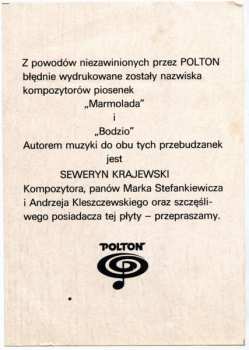 LP Maryla Rodowicz: Był Sobie Król