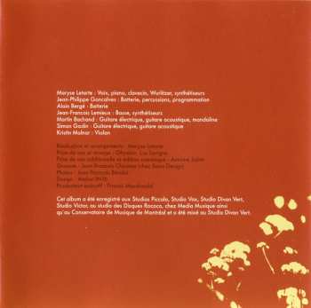 CD Maryse Letarte: Le Motif