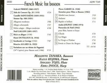 CD Camille Saint-Saëns: French Music For Bassoon