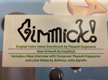 LP Masashi Kageyama: Gimmick! Original Video Game Soundtrack CLR