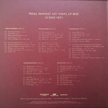 5LP/Set di cofanetti Masayoshi Soken: Final Fantasy XIV Vinyl LP Box (5-Disc Set)