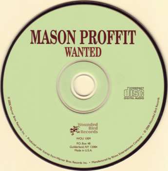 CD Mason Proffit: Wanted