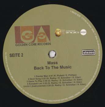 LP Mass: Back To The Music