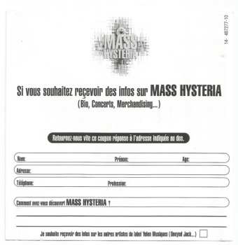 CD Mass Hysteria: Le Bien-Être Et La Paix