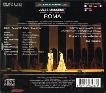 2CD/Set di cofanetti Jules Massenet: Roma