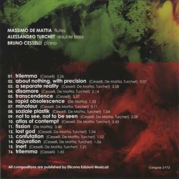 CD Massimo De Mattia: Trilemma